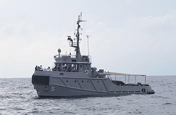 Malaysian Navy shadow diving operations